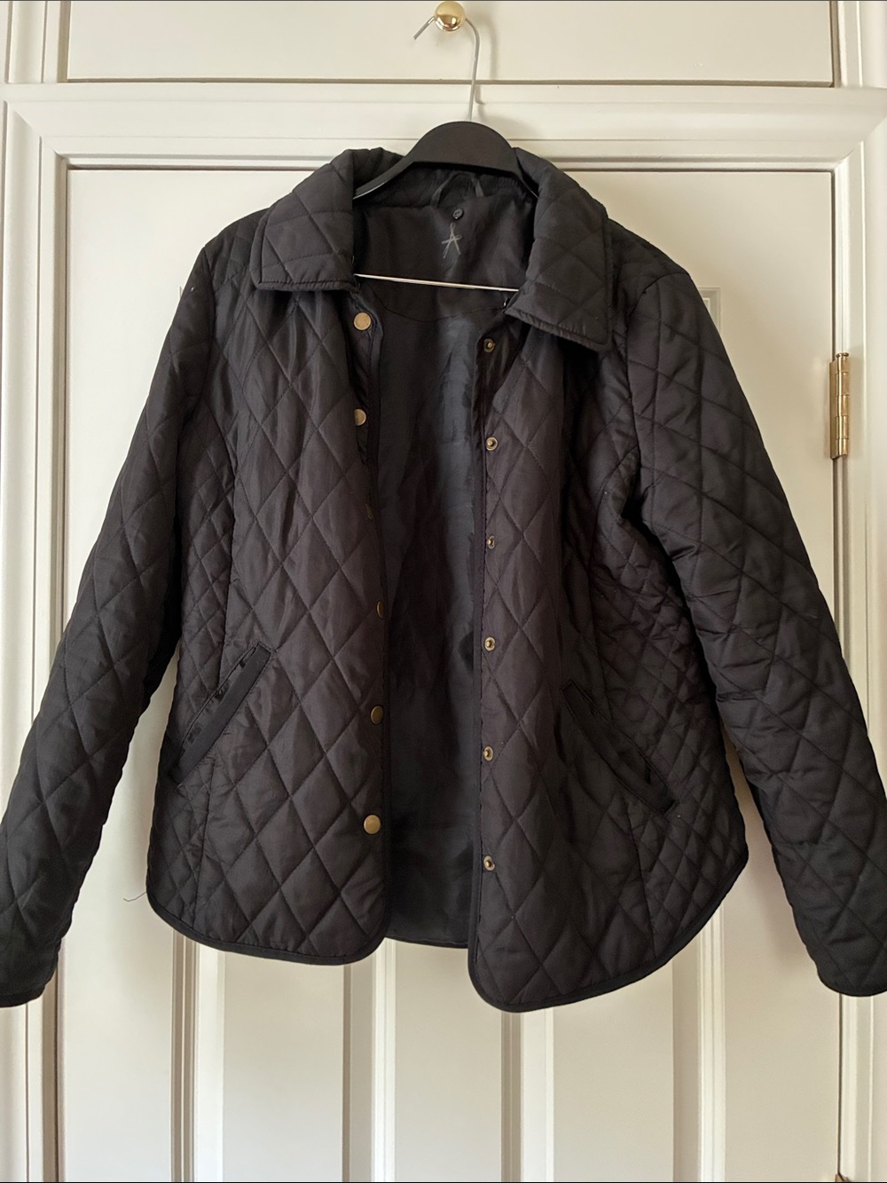 Classic Black Quilted Puffer Jacket